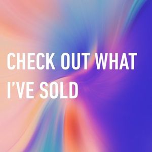 SOLD ITEMS BEYOND THIS POINT